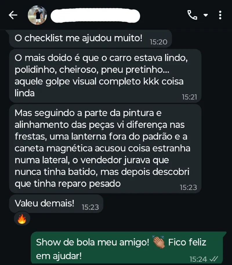 Depoimento de cliente 2